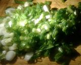 Hình bước làm 2 của món Trứng chiên thịt