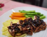Foto langkah ke 6 dari resep Chicken blackpepper teriyaki praktis.