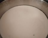 A picture of step 3 of Rava dhokla.