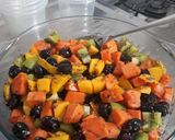 Foto do passo 2 de Frutas no potinho