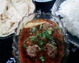 A picture of step 6 of Kofte Aloo.