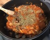 Une image de l'étape 5 de Flan de légumes « pentagramme » au thon,parmesan et olives vertes.