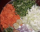 चाइनीस फ्राइड राइस (chinese fried rice recipe in Hindi) रेसिपी चरण 4 फोटो