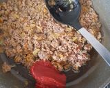 عکس مرحله 1 از دستور گشنیز پلو با گوشت چرخ کرده