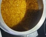 A picture of step 5 of Palak Dal Moradabadi.