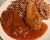 Lecsós csirke szelet recept fázis 4 fotója