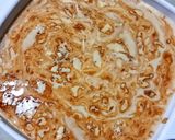 Gambar langkah 4 resipi Chocoffee Pudding.