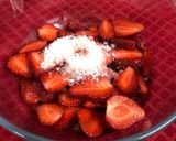 A picture of step 2 of Strawberry Tender Coconut Spritzer.