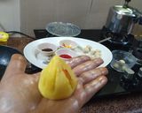 A picture of step 3 of Flavored Modak.