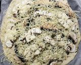 Une image de l'étape 1 de Pizza aux champignons.