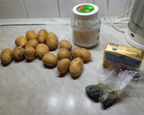 Foto del paso 1 de la receta: Guarnición de patatas hervidas con eneldo y mantequilla