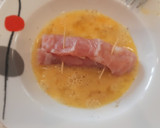Foto del paso 4 de la receta: Rollitos de lomo con salsa de zanahoria y calabacín al curry