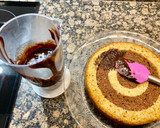 Foto del paso 14 de la receta: Tarta “ajedrez” con almíbar de chocolate y ganaché