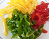 Foto del paso 1 de la receta: Revuelto de pimientos