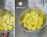 รูปขั้นตอนการทำที่ 4 ของ Kimchi pineapple กิมจิสับปะรด