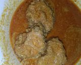 A picture of step 2 of Bengoli style Rui Maach/Fish.