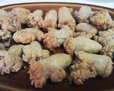 A picture of step 4 of Fried Hake Roe.