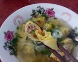 Hình bước làm 10 của món Hoành thánh