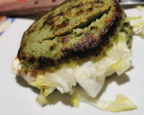 Foto del paso 2 de la receta: Hamburguesa de espinacas rellena