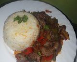 A picture of step 9 of Fried Gizzard.
