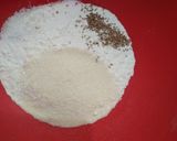 A picture of step 1 of Pinwheel Samose.