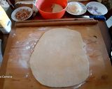 Sajtos virslis háromszög recept fázis 6 fotója