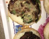 A picture of step 8 of Vegetable burger.