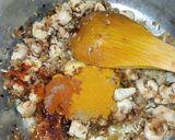A picture of step 9 of Cuby Chicken Pasta.