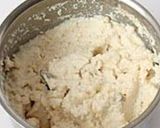 A picture of step 2 of Badam shake.