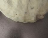 A picture of step 3 of Namkin Mathri.