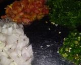 A picture of step 1 of Beaten rice kurmure starter.