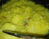 केसरी हलवा (तरबूज के छिलके का) रेसिपी चरण 2 फोटो