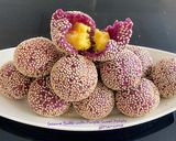 A picture of step 5 of Sesame Balls with Purple Sweet Potato.