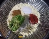A picture of step 2 of Fiber Rich Palak Patra (Spinach leaves Patra).