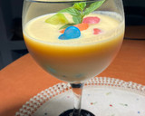 Foto del paso 4 de la receta: Batido de kéfir y melocotón con hierbabuena fresca
