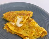 Foto del paso 3 de la receta: "Omelette" de zucchini, calabaza y mozzarella