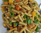 Stir fried pasta recipe step 1 photo