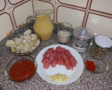 Foto del paso 1 de la receta: Salchichas con arroz