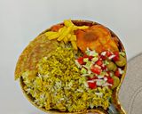 عکس مرحله 1 از دستور شوید پلو با مرغ