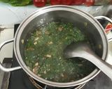 Hình bước làm 7 của món Canh cua mồng tơi và rau đay