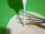 Budín de pera, naranja y limón