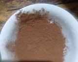 A picture of step 2 of Creamy tea with brownies.