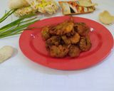Foto langkah ke 5 dari resep Udang tepung bumbu jangkep.