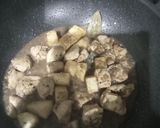 A picture of step 3 of Chicken adovo.