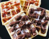 Foto del passaggio 7 della ricetta 🍬Waffle dolci 🍬