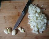 Gombás bolognai spagetti recept fázis 1 fotója