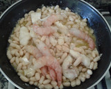 Foto del paso 8 de la receta: Judías blancas con bacalao y gambas