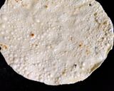 A picture of step 2 of Masala Papad.