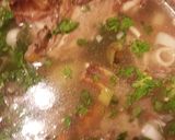 Foto del paso 4 de la receta: Fondo oscuro = Sopa de verduras con carne