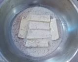 A picture of step 3 of Sesame Paneer.